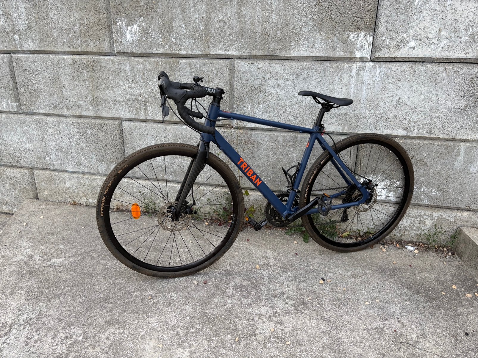 Gravel Triban RC120 maat M, Fietsen en Brommers, Fietsen | Heren | Sportfietsen en Toerfietsen, Zo goed als nieuw, Ophalen