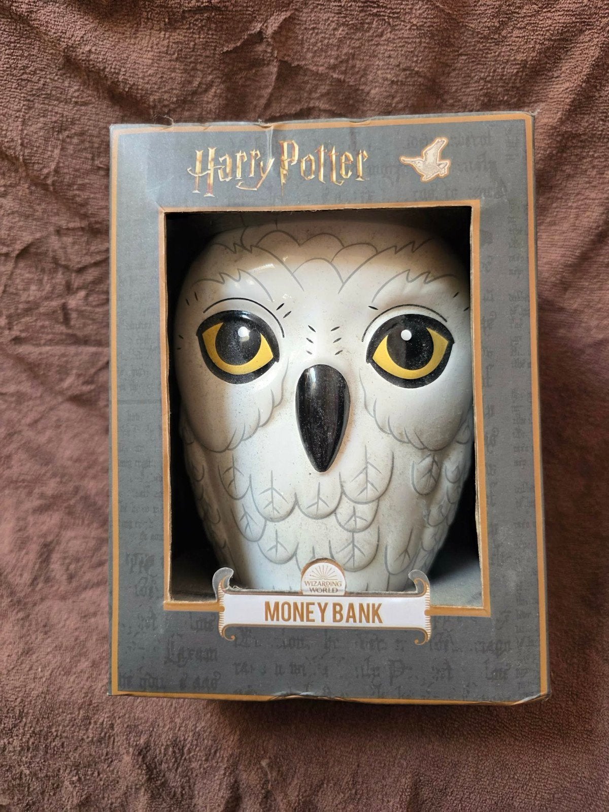Harry Potter hedwig hibou tirelire . Objet de collection tou, Collections, Harry Potter, Enlèvement ou Envoi