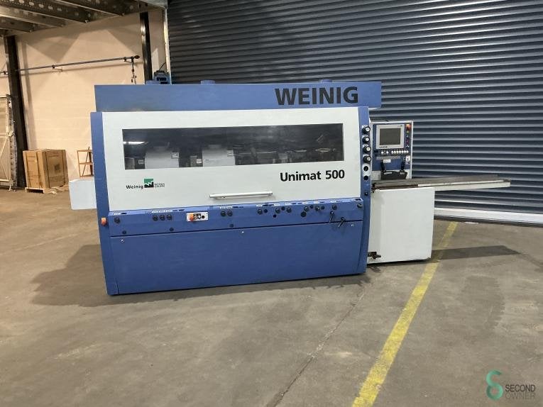 Vierzijdige schaafmachines Weinig Unimat 500 2006, Zakelijke goederen, Machines en Bouw | Houtbewerking