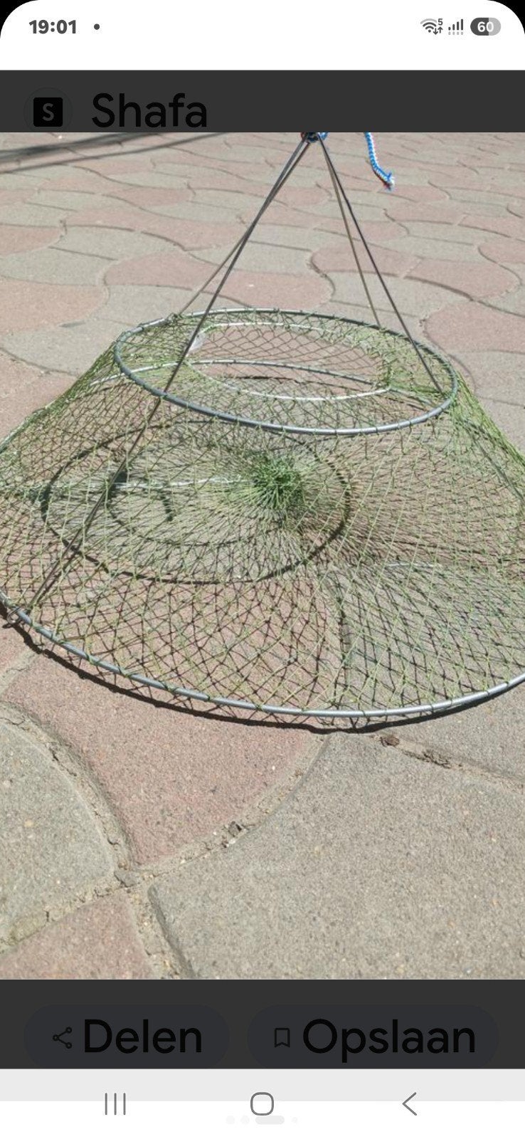 kreeften netjes, Watersport en Boten, Ophalen, Gebruikt, Haak
