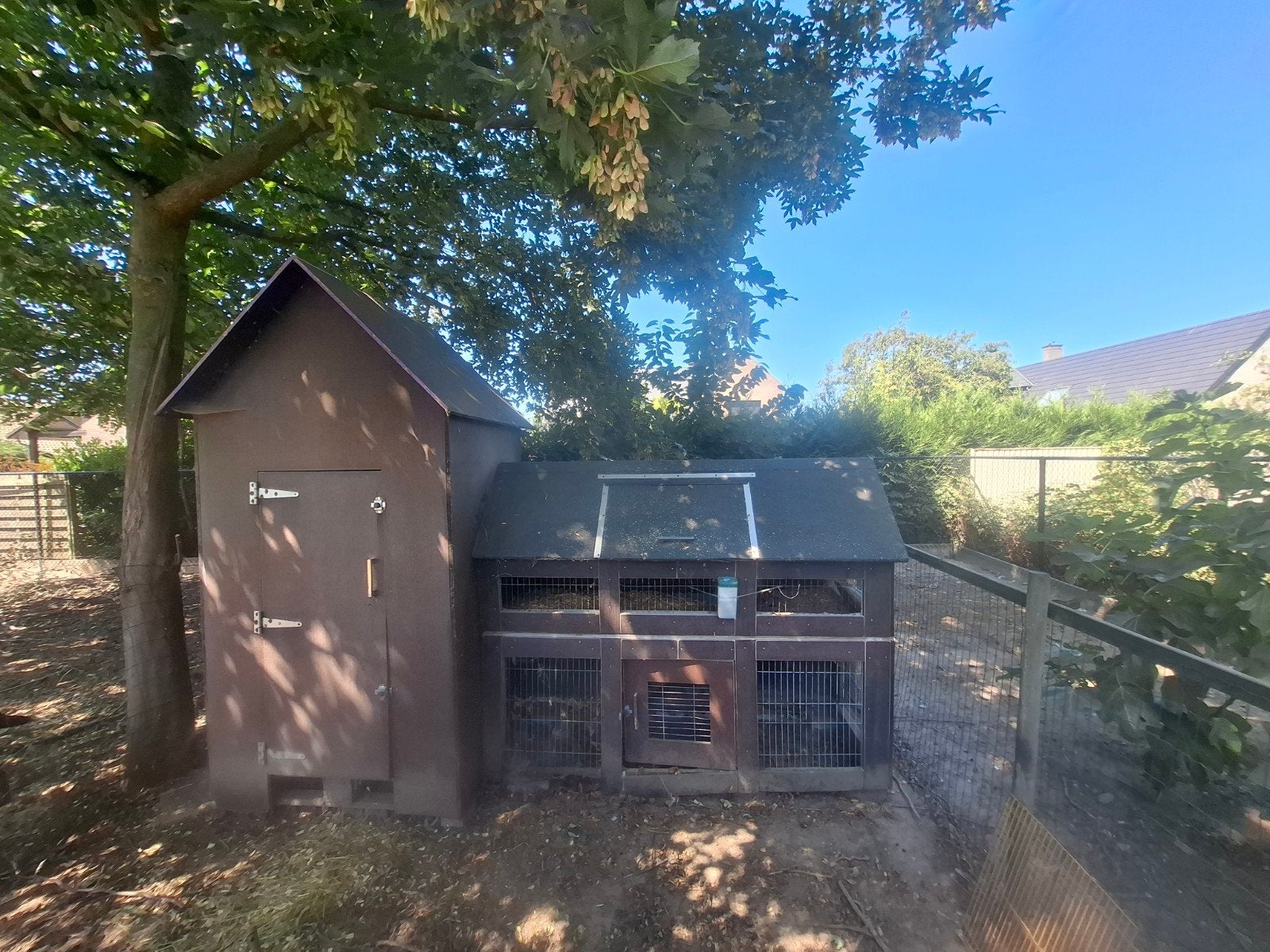 buitenhok knaagdieren, Jardin & Terrasse, Abris de jardin, Enlèvement, Utilisé, Bois, Autres types