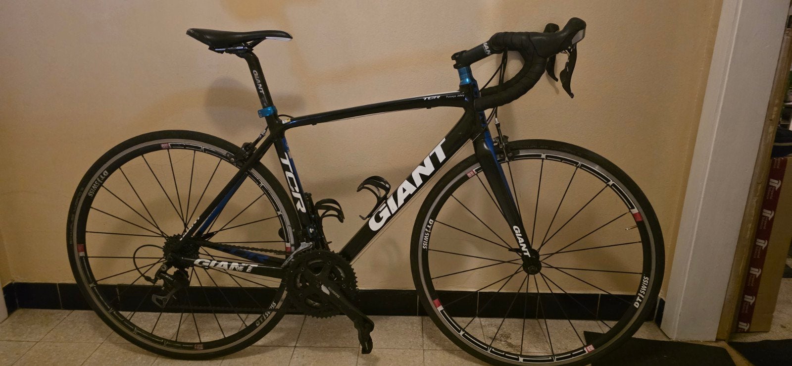 Giant TCR koersfiets – maat M – Shimano 105 – DT Swiss, Fietsen en Brommers, Fietsen | Racefietsen, Ophalen, Gebruikt, Aluminium