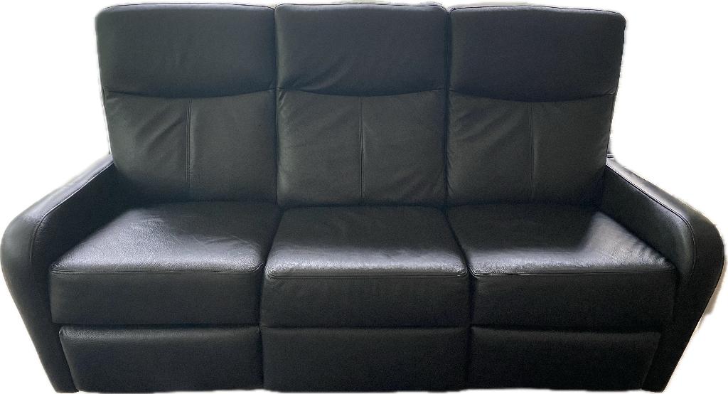 Zwart lederen salon, Enlèvement, Cuir