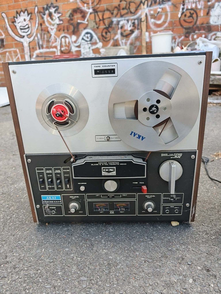 Akai GX-M11 spoelenbandrecorder, Audio, Tv en Foto, Cassettedecks, Ophalen, Akai