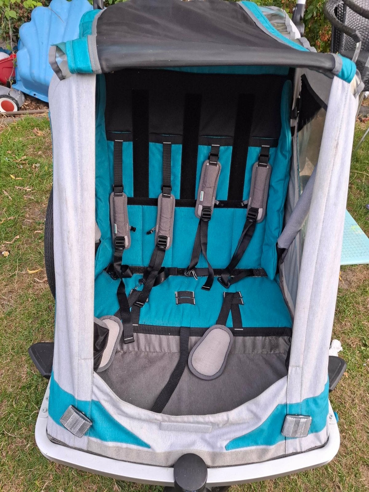 fietskar voor 2 kindjes, Kinderen en Baby's, Ophalen