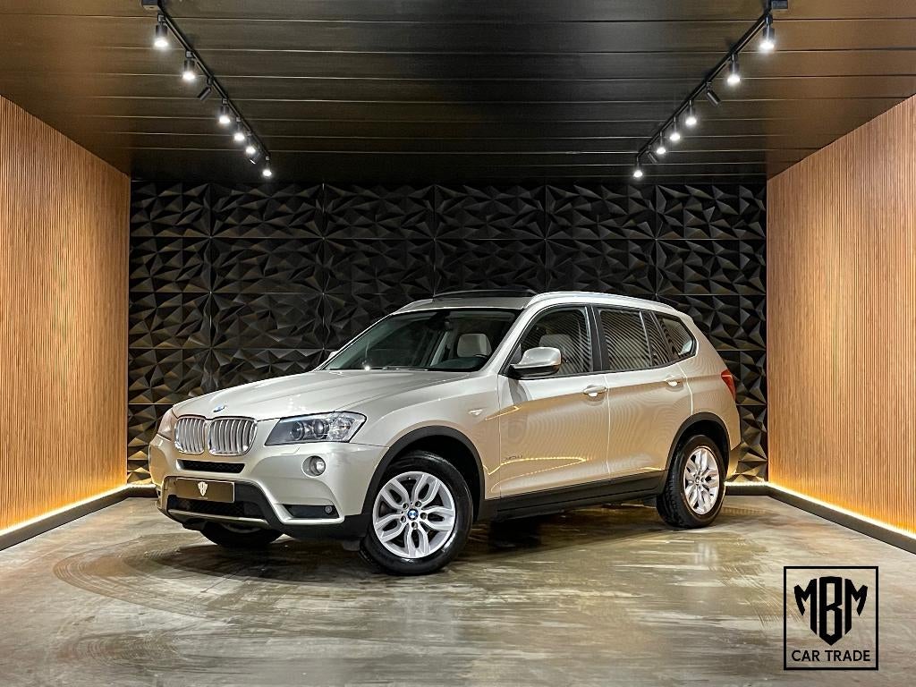 ✅ BMW X3 2.0iA xDrive28 GARANTIE Automaat Panorama Trekhaak, Automaat, Euro 5, Beige, 4 cilinders