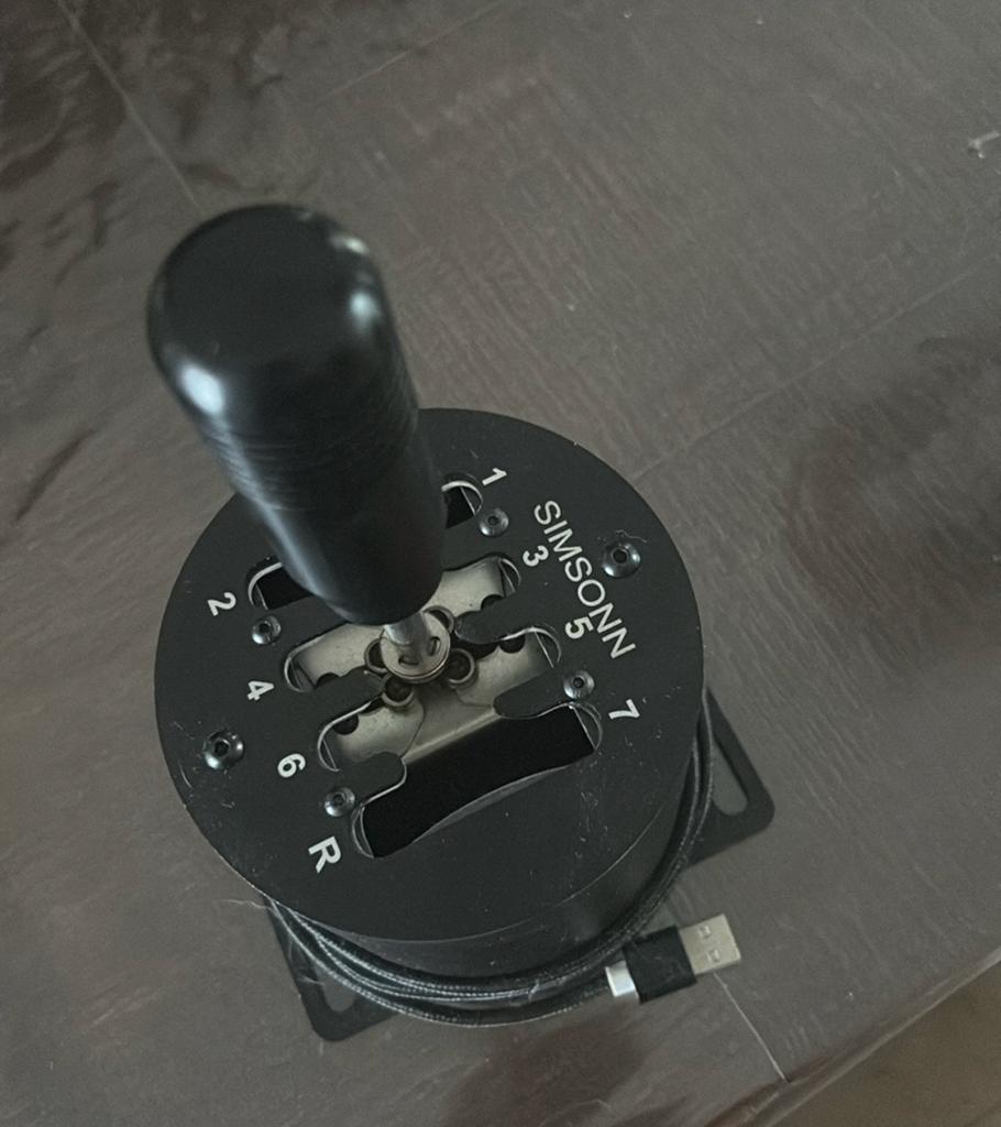 Simsonn pc usb 7+R simulator gear shifter, Ophalen, Zo goed als nieuw