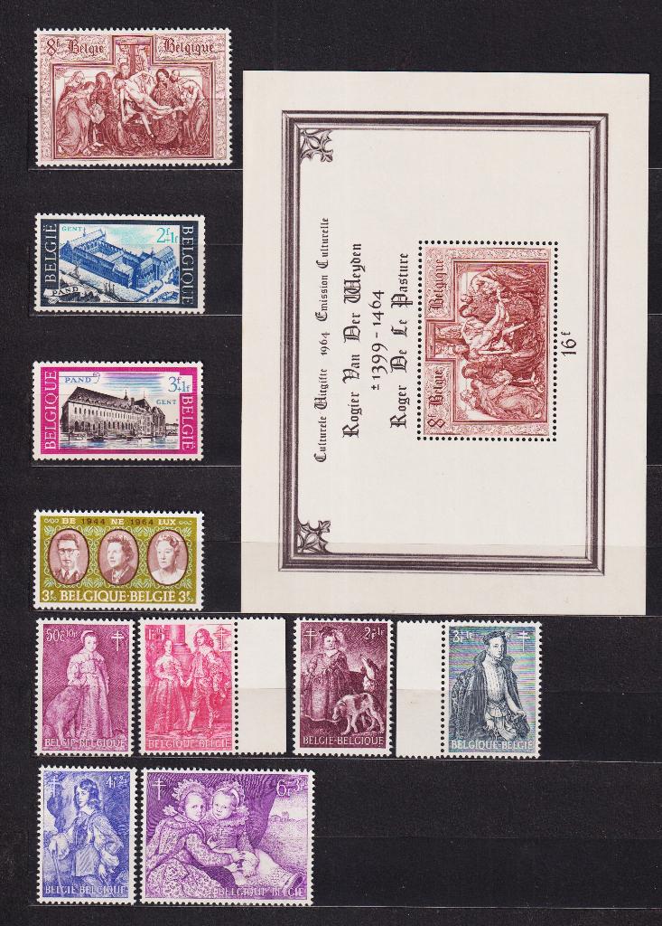 Belgique 1964 année complète **, Timbres & Monnaies, Timbres | Europe | Belgique, Envoi, Non oblitéré, Neuf