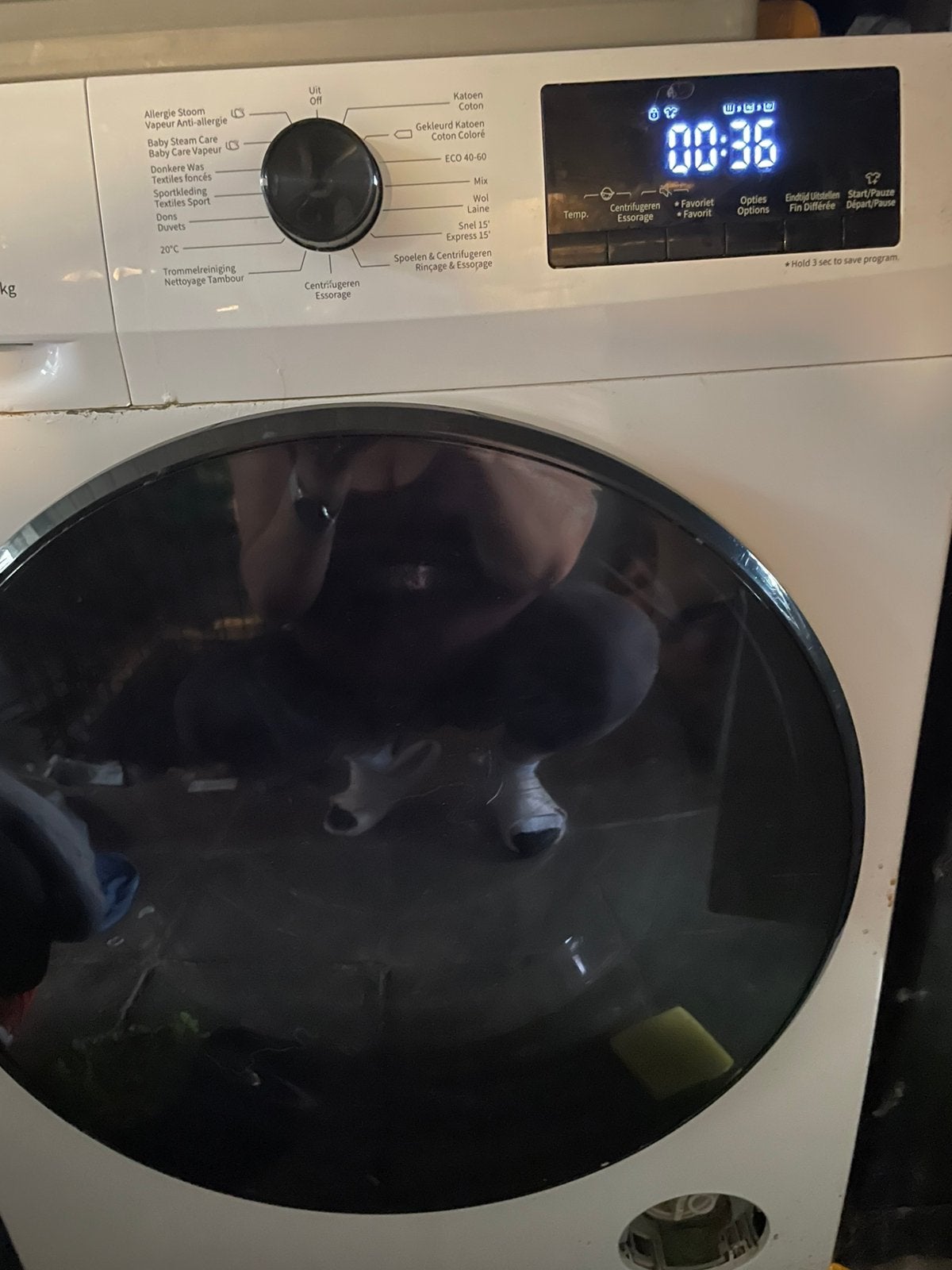 Wasmachine, Elektronische apparatuur, 6 tot 8 kg, Ophalen, Gebruikt