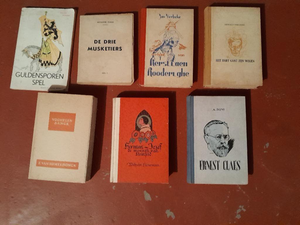 oude boeken, Ophalen
