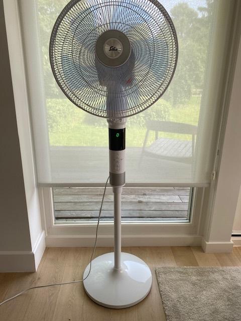Statiefventilator, Solis Breeze 360, Elektronische apparatuur, Ventilatoren, Ophalen, Zo goed als nieuw, Statiefventilator