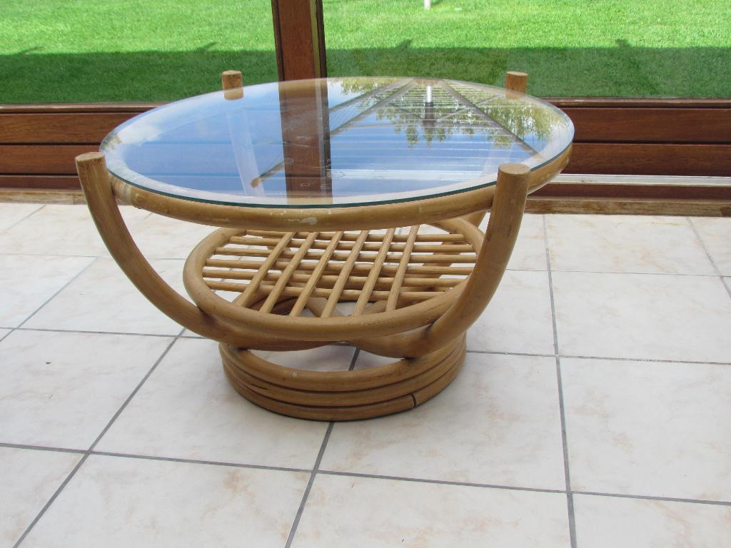 table basse ronde, Moins de 50 cm, Rond, 50 à 100 cm, Comme neuf