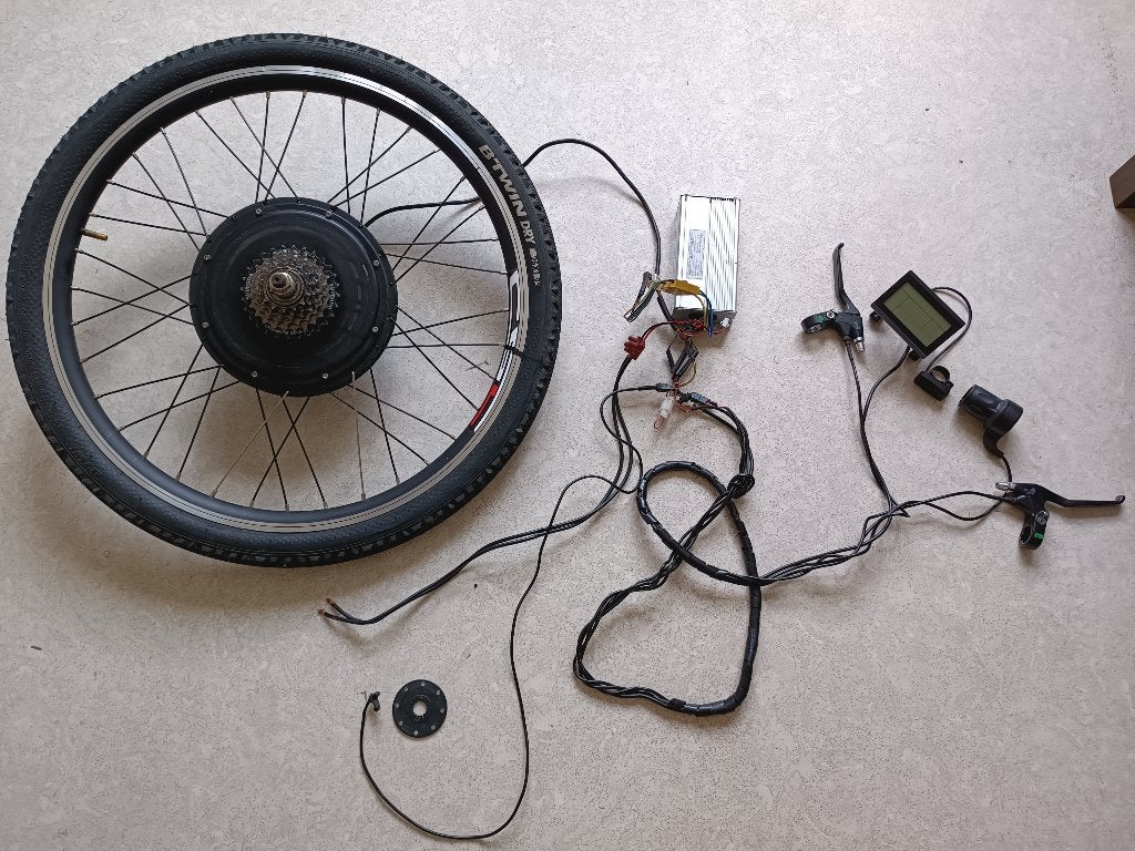 KIT de conversion pour vélo électrique 1000 W, sans batterie, Enlèvement, Comme neuf, Moteur, Csc