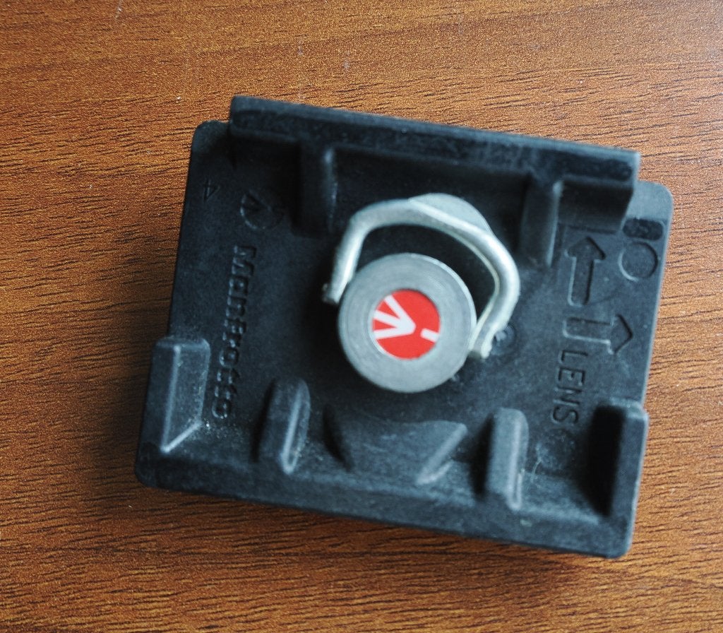 manfrotto snelkoppelingsplaat, Audio, Tv en Foto, Overige typen, Snelkoppelingsplaat, Ophalen of Verzenden, Zo goed als nieuw