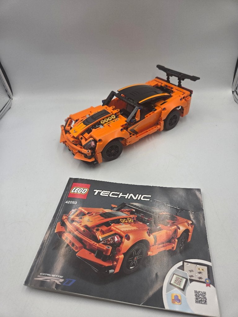 Lego Technic 42093 Chevrolet Corvette ZR1, Lego, Inclusief instructies, Ophalen of Verzenden, Zo goed als nieuw