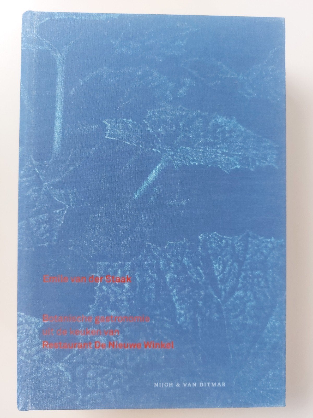 Plant - Kookboek Emile Van Der Staak (De Nieuw Winkel), Boeken, Kookboeken, Ophalen of Verzenden, Nieuw, Emile Van der Staak