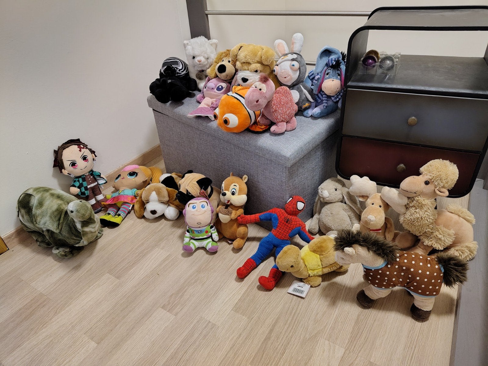 Lot peluches animaux, Disney,..., Disney, Dinosaure, Disney