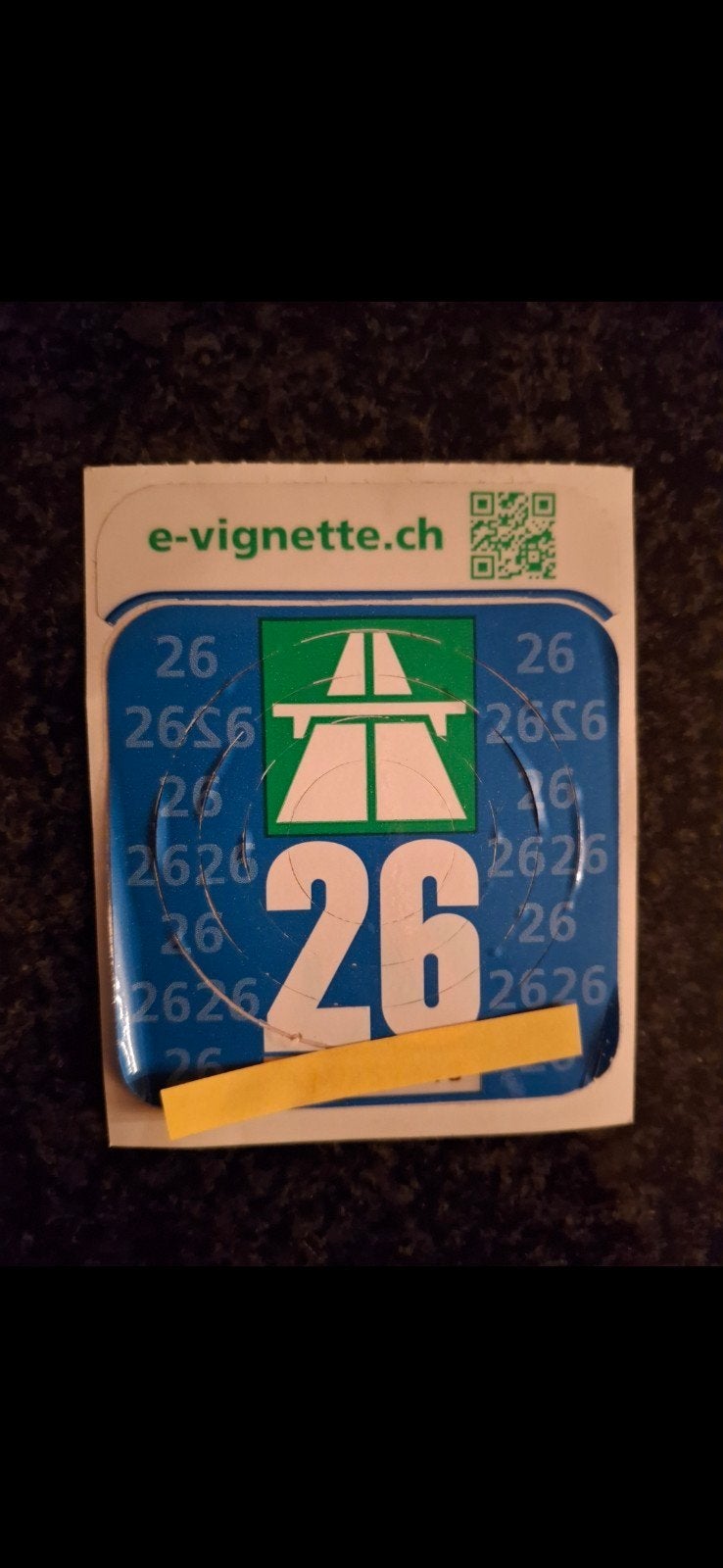 wegenvignet Zwitserland, Tickets en Kaartjes, Autovignetten
