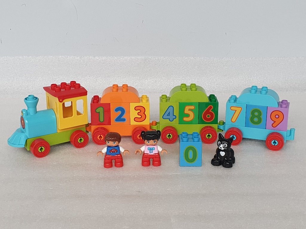 Lego Duplo 10847: Getallentrein, Gebruikt, Ophalen of Verzenden, Compleet, Duplo