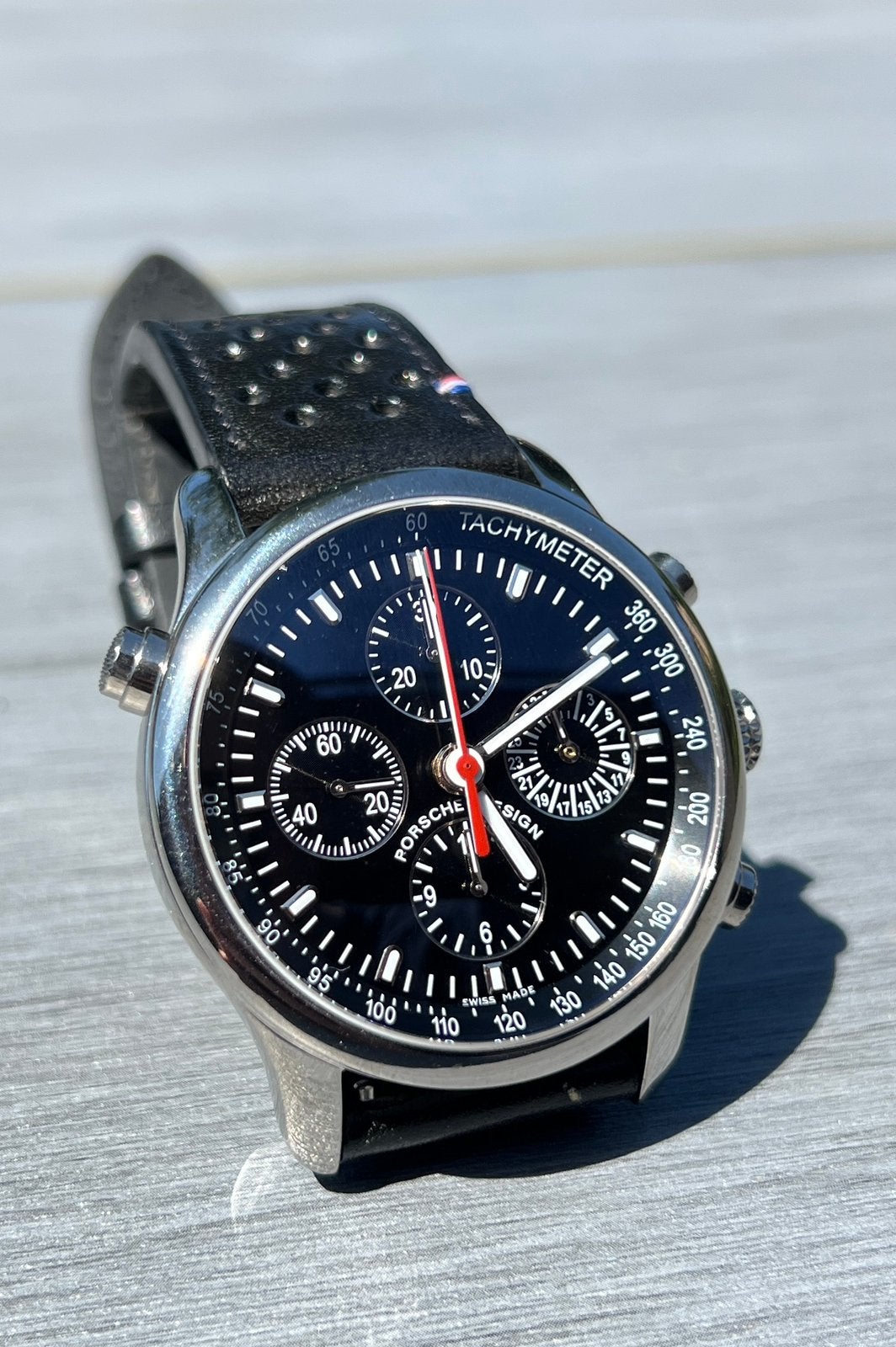 Porsche Design Rattrapante PTR - Full Set 2019, Bijoux, Sacs & Beauté, Enlèvement, État, Comme neuf