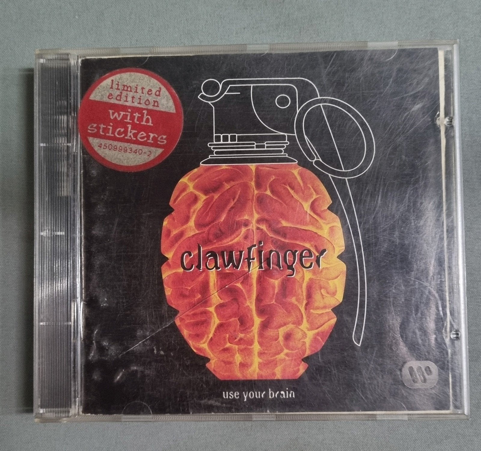 Clawfinger - Use Your Brain CD (Limited Edition incl.sticker, Ophalen of Verzenden, Album