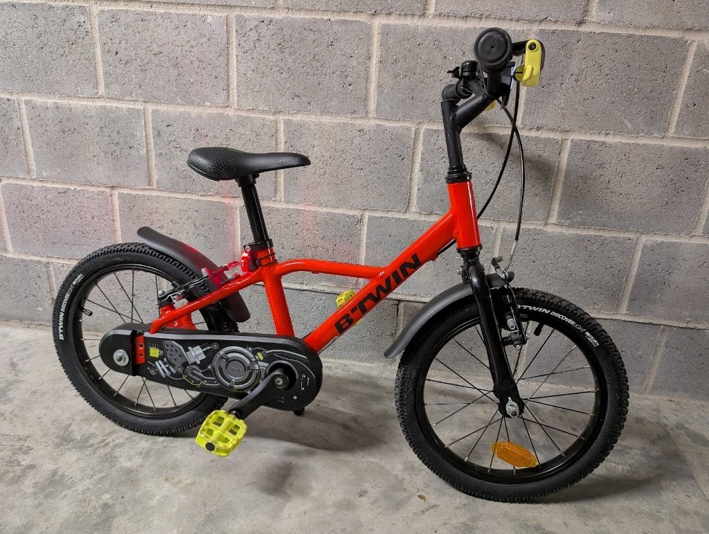 Velo BTWIN Racing 900 16, Frein sur jante, 16 à 20 pouces, Enlèvement, Utilisé