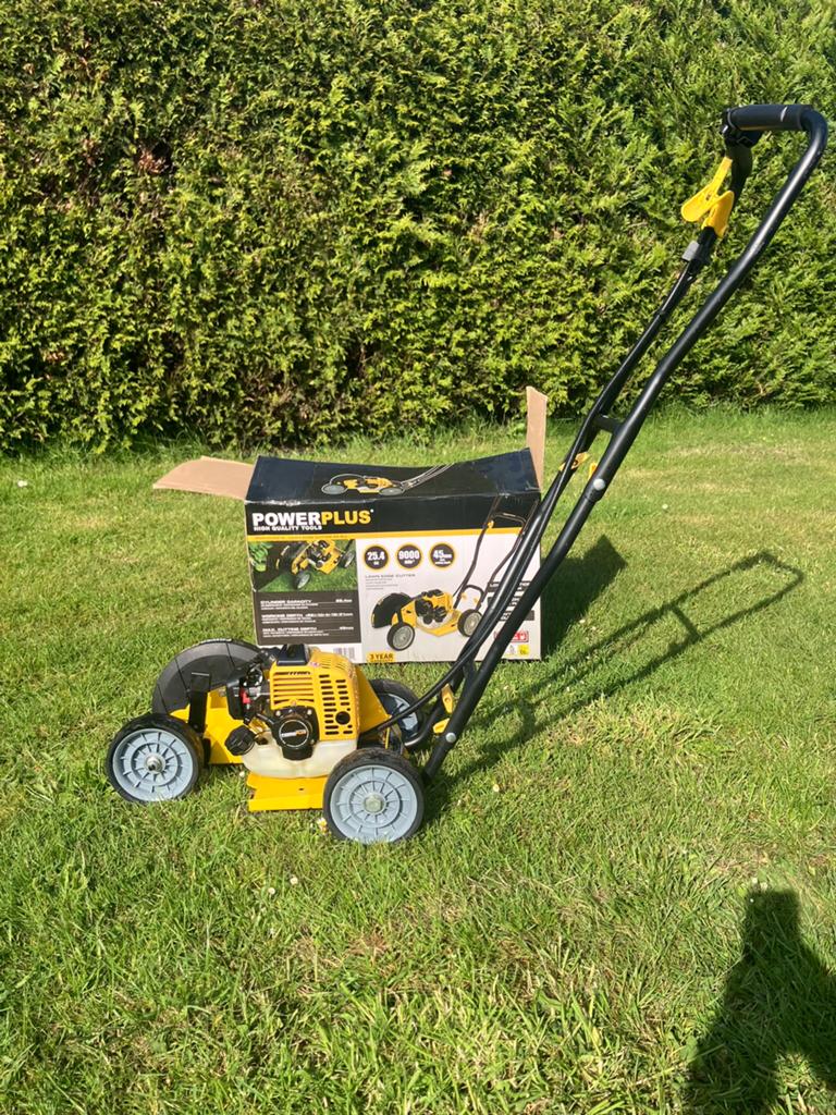 Kantensnijder Powerplus nieuwe machine, Ophalen, Nieuw, Benzine