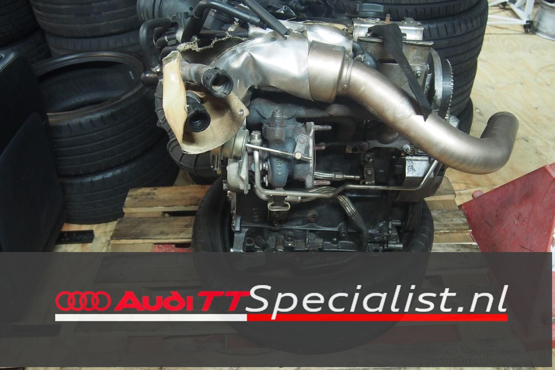 Motorblok Defect voor onderdelen Audi TT 8N Quattro 225pk 19, Ophalen, Gebruikt, -, -