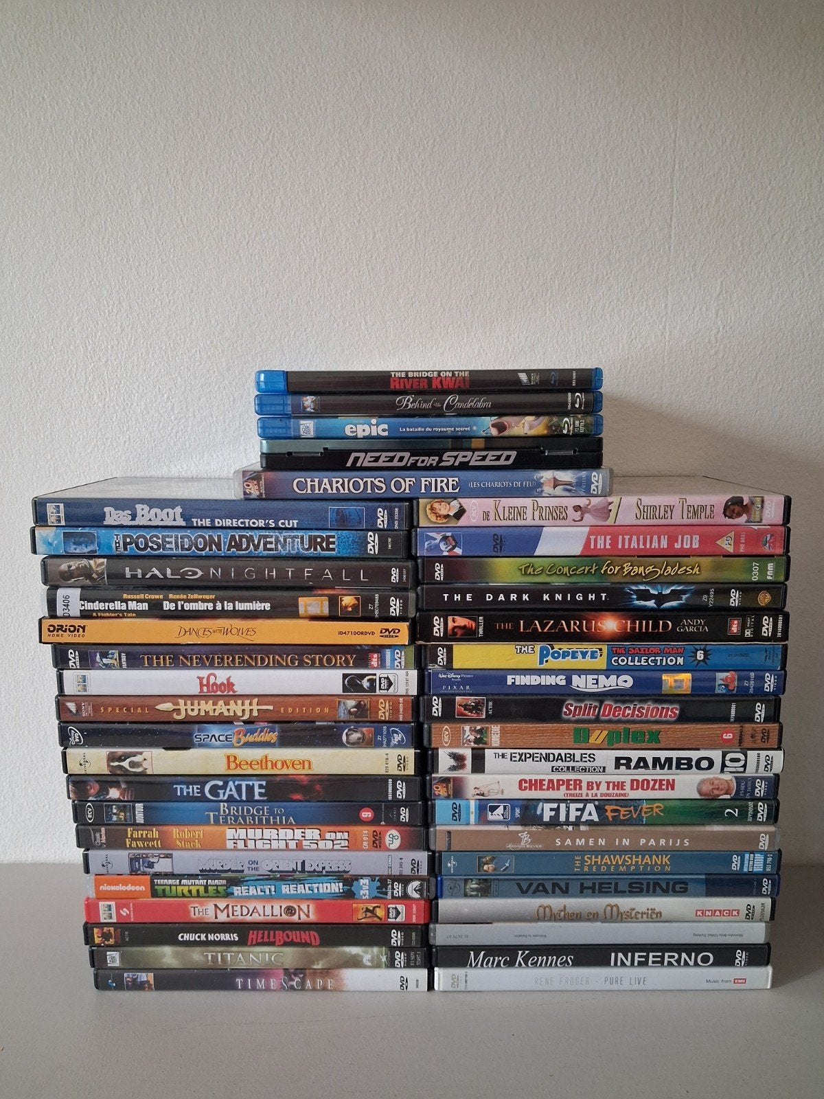 Lot de DVD et Blu-ray, CD & DVD, Enlèvement ou Envoi