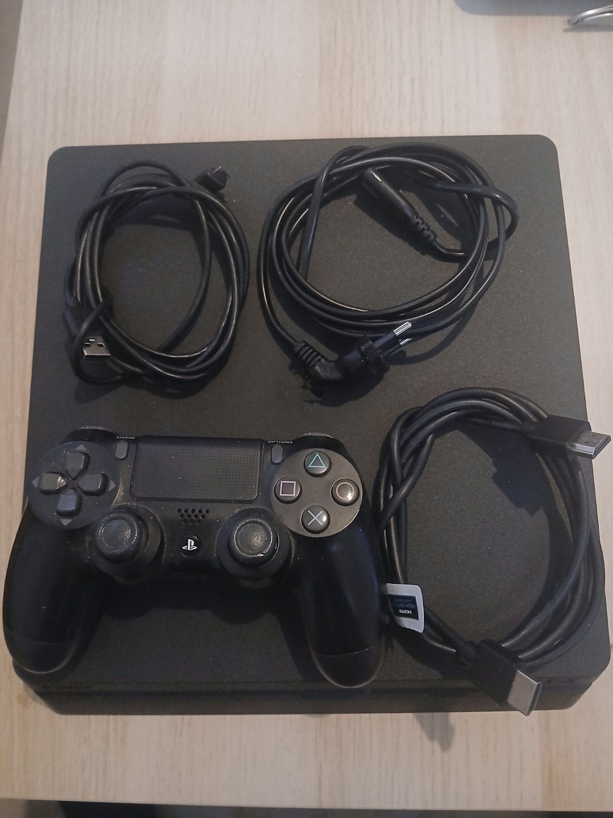 Playstation 4 met 6 spelletjes, Games en Spelcomputers, Ophalen, Met 1 controller, Original, 500 GB