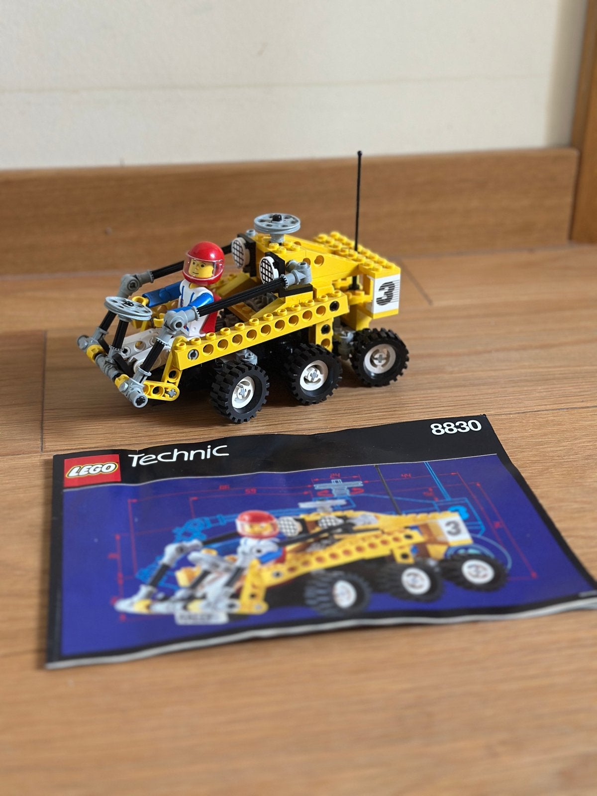 Lego Technic 8830 "Rally 6-Wheeler (Moon Buggy), Kinderen en Baby's, Speelgoed | Duplo en Lego, Gebruikt, Lego, Ophalen of Verzenden