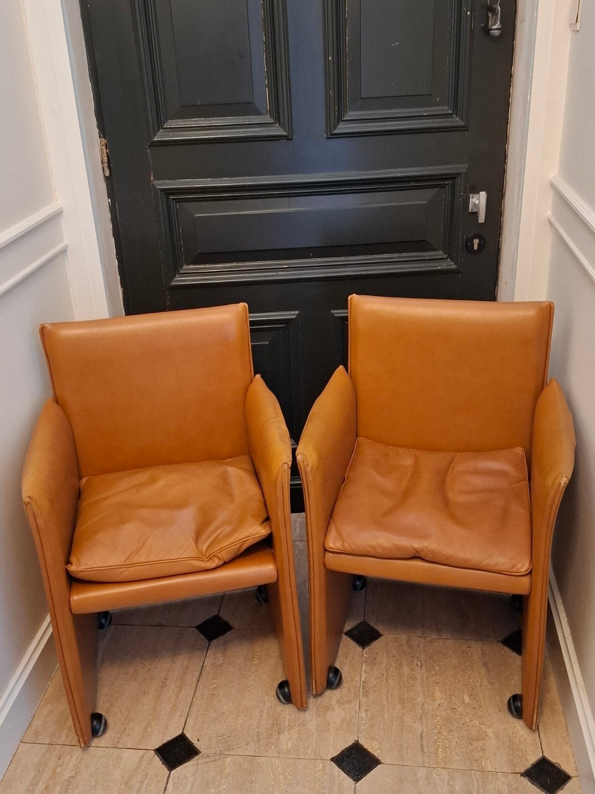 cassina 401 fauteuils, Ophalen, Gebruikt, Minder dan 75 cm, Design