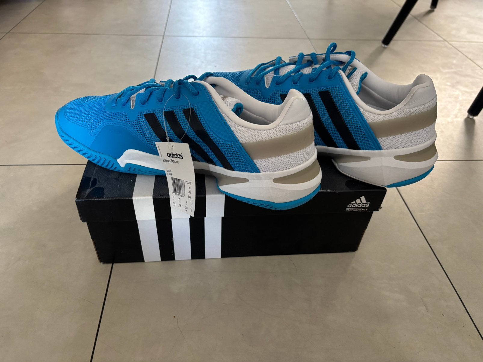 Adidas barricade 8, Kleding | Heren, Schoenen, Ophalen, Blauw, Sportschoenen, Nieuw