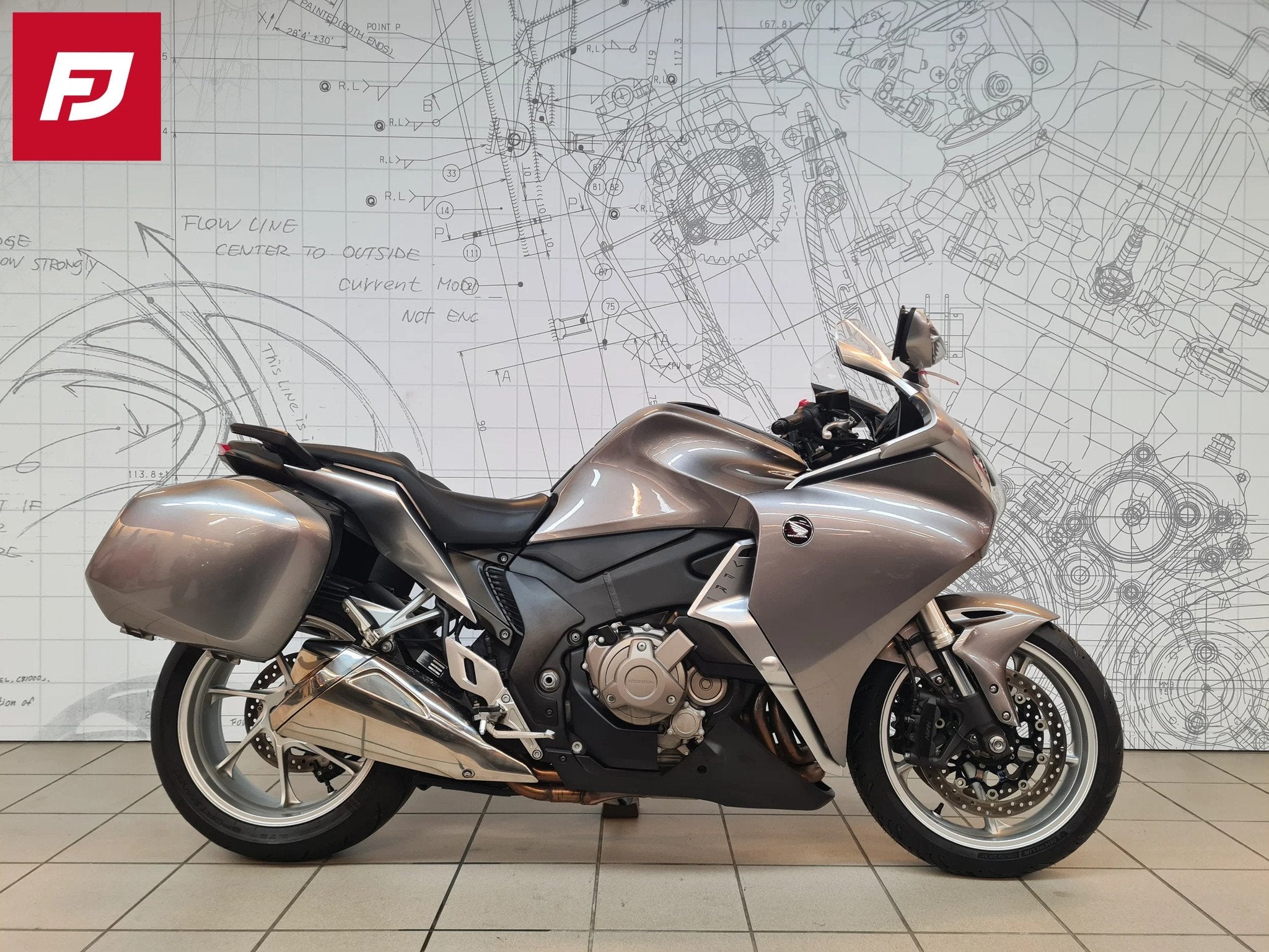 Honda VFR 1200 F DCT (bj 2010), Motoren, Motoren | Honda, Bedrijf, Meer dan 35 kW, Overig, 1200 cc
