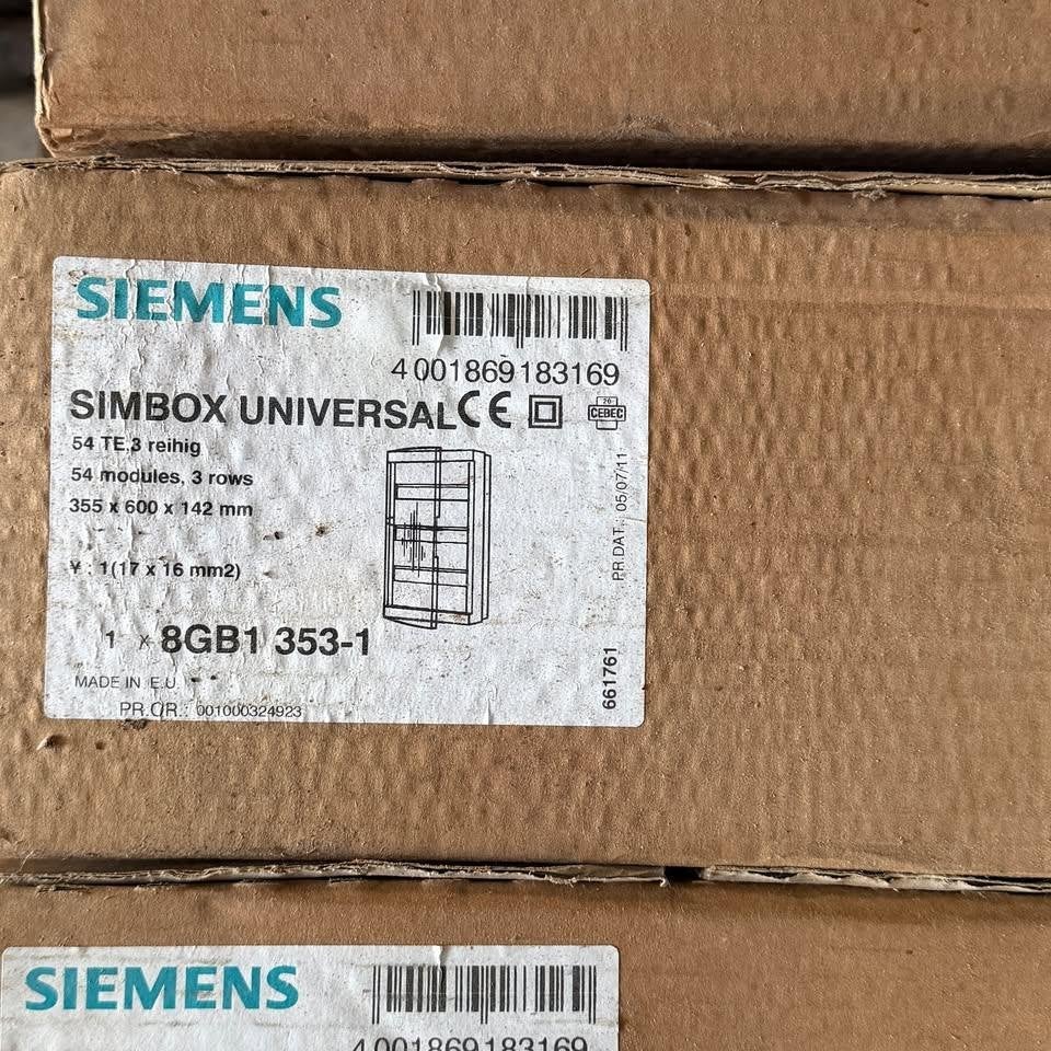NIEUW / 3 STUKS BESCHIKBAAR / SIEMENS ZEKERINGKASTEN