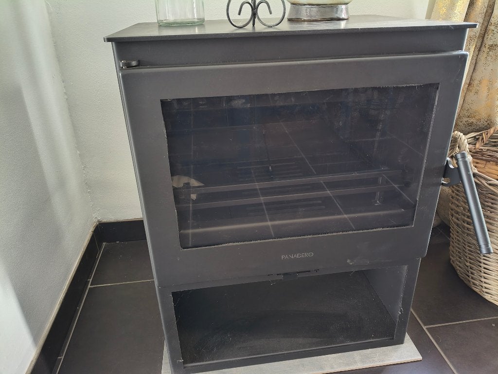 Poêle à bois neuf type "PANADERO "Dana" . 7.1 kW, Neuf, Enlèvement, Bois, Autoportant