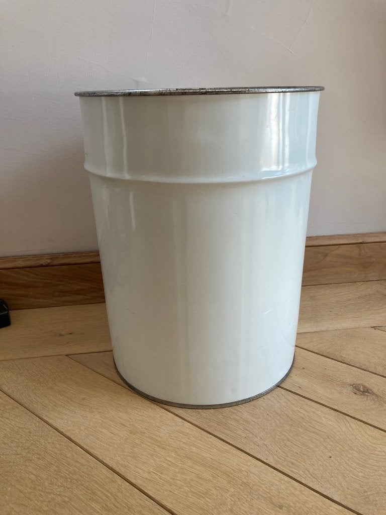 Metalen vuilnisbak, Ophalen, Gebruikt, Minder dan 10 liter, Metaal