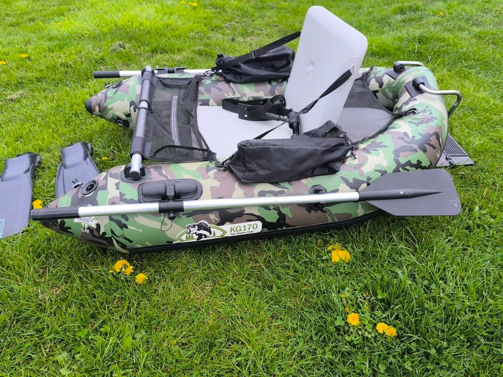 Float tube complet prêt pour la pêche !, Enlèvement