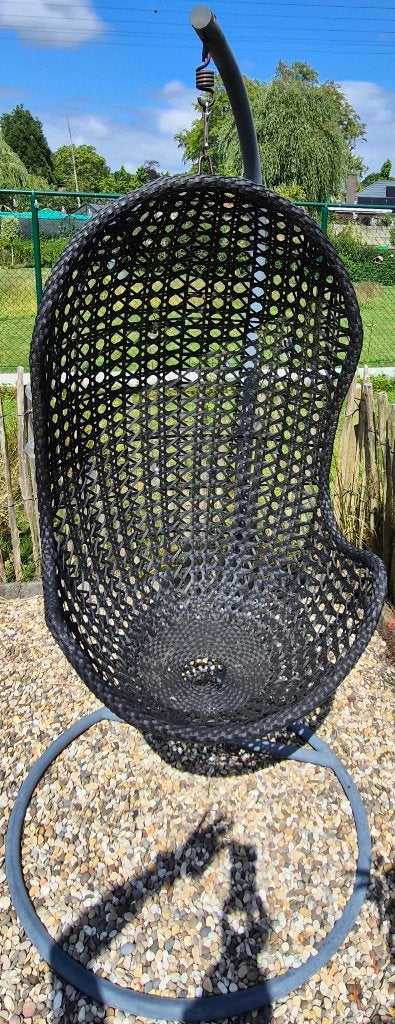 Luxe hangstoel merk Bois Le Duc KOOPJE !!!!!, Tuin en Terras, Tuinstoelen, Ophalen, Gebruikt, Metaal