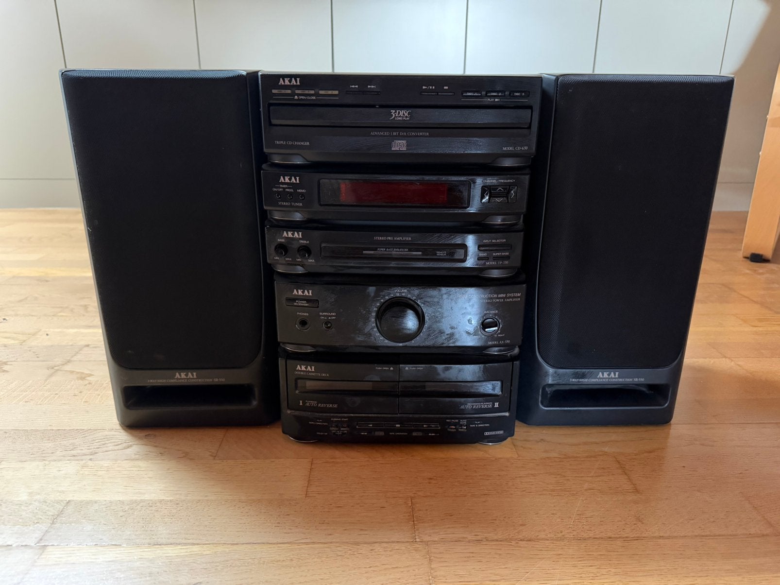 Akai stereo, Audio, Tv en Foto, Ophalen, Gebruikt, Akai