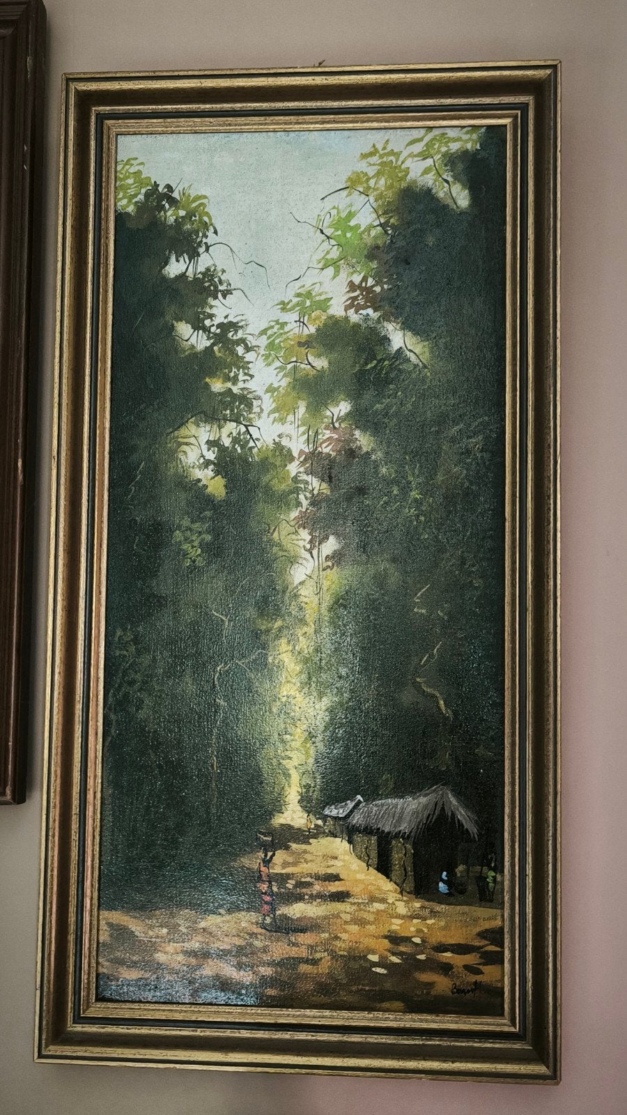 schilderij, Ophalen