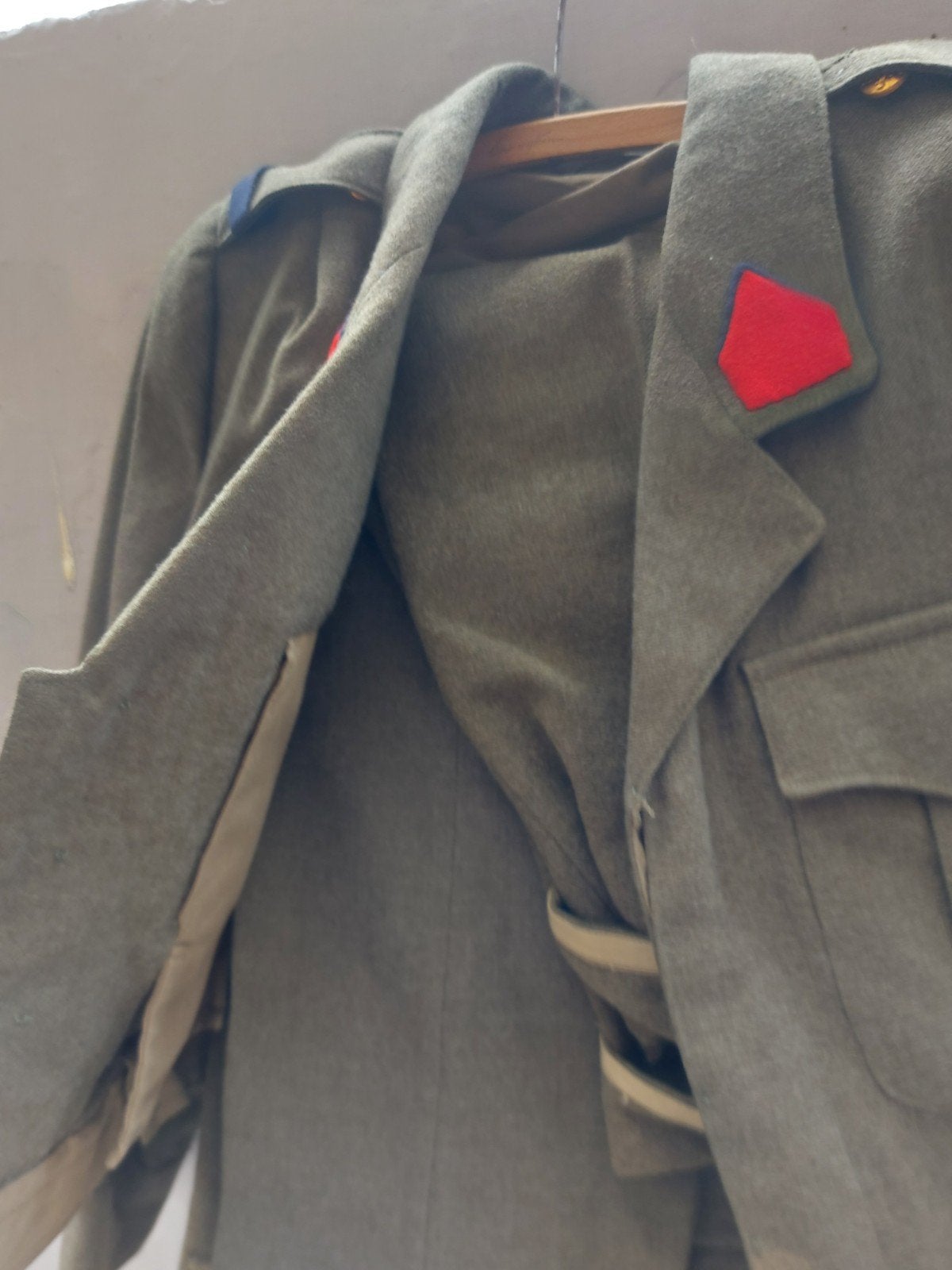 kostuum leger vest en 2 broeken, Verzamelen, Ophalen of Verzenden