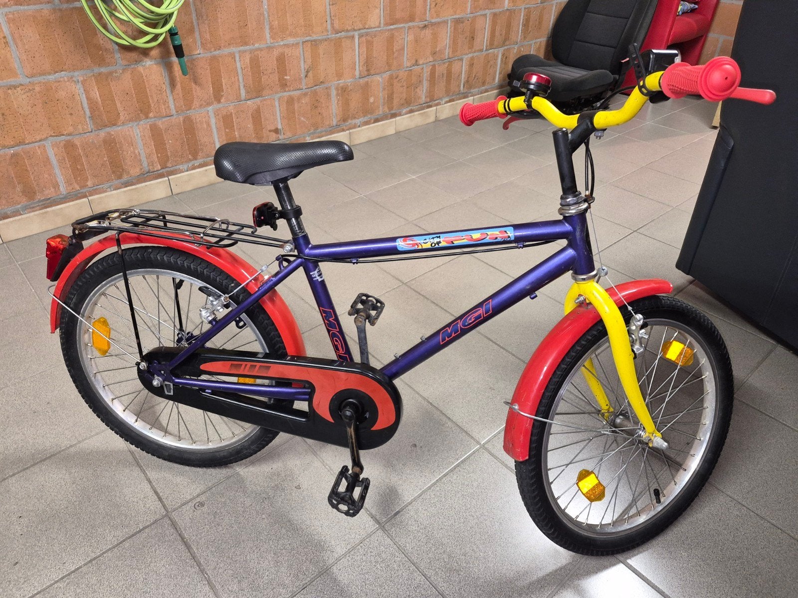 Kinderfiets 20inch, Ophalen, Gebruikt, 16 tot 20 inch