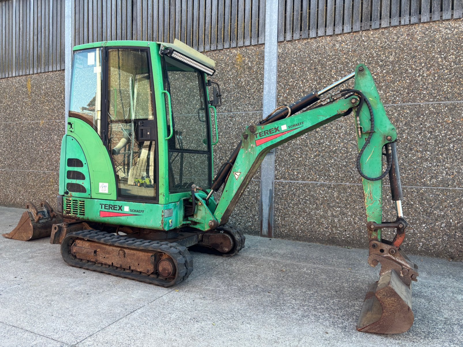 Minigraver terex schaeff 1,6t bj 2004, Ophalen, Graafmachine