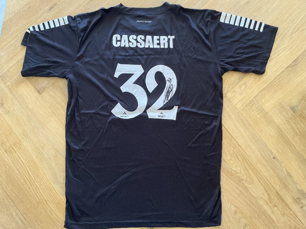 Match-worn shirt Arne Cassaert LMV galamatch - gesigneerd, Sport en Fitness, Maat L, Ophalen, Zo goed als nieuw, Shirt