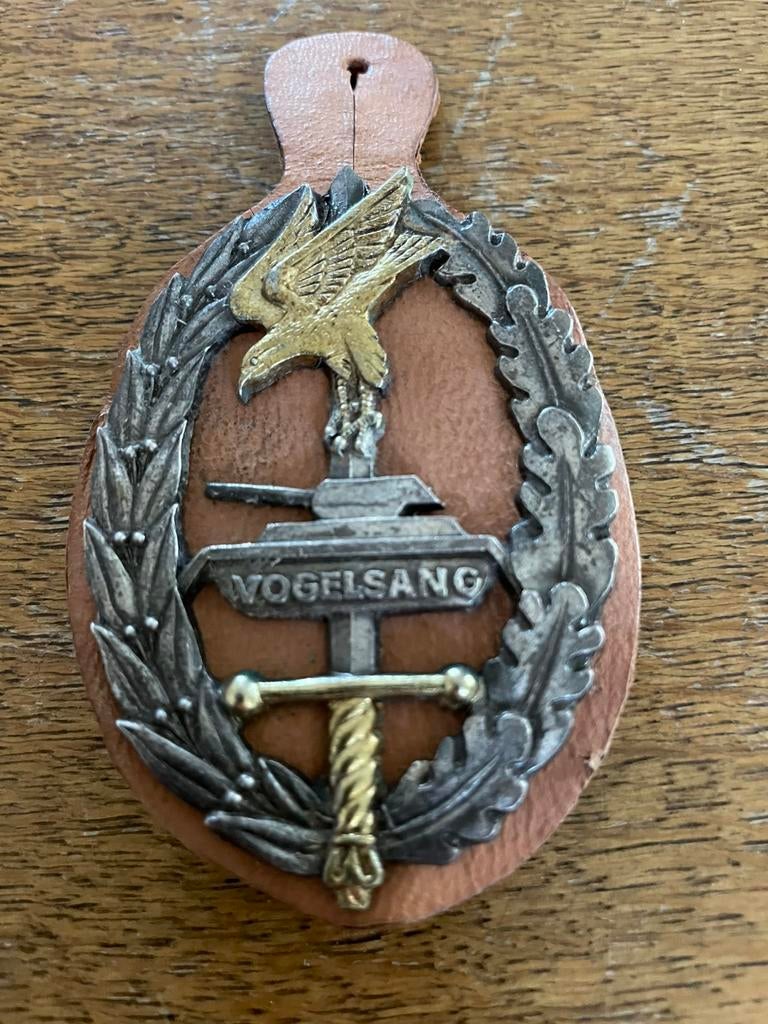 Borsthanger kamp Vogelsang groot model, Verzenden, Landmacht, Embleem of Badge