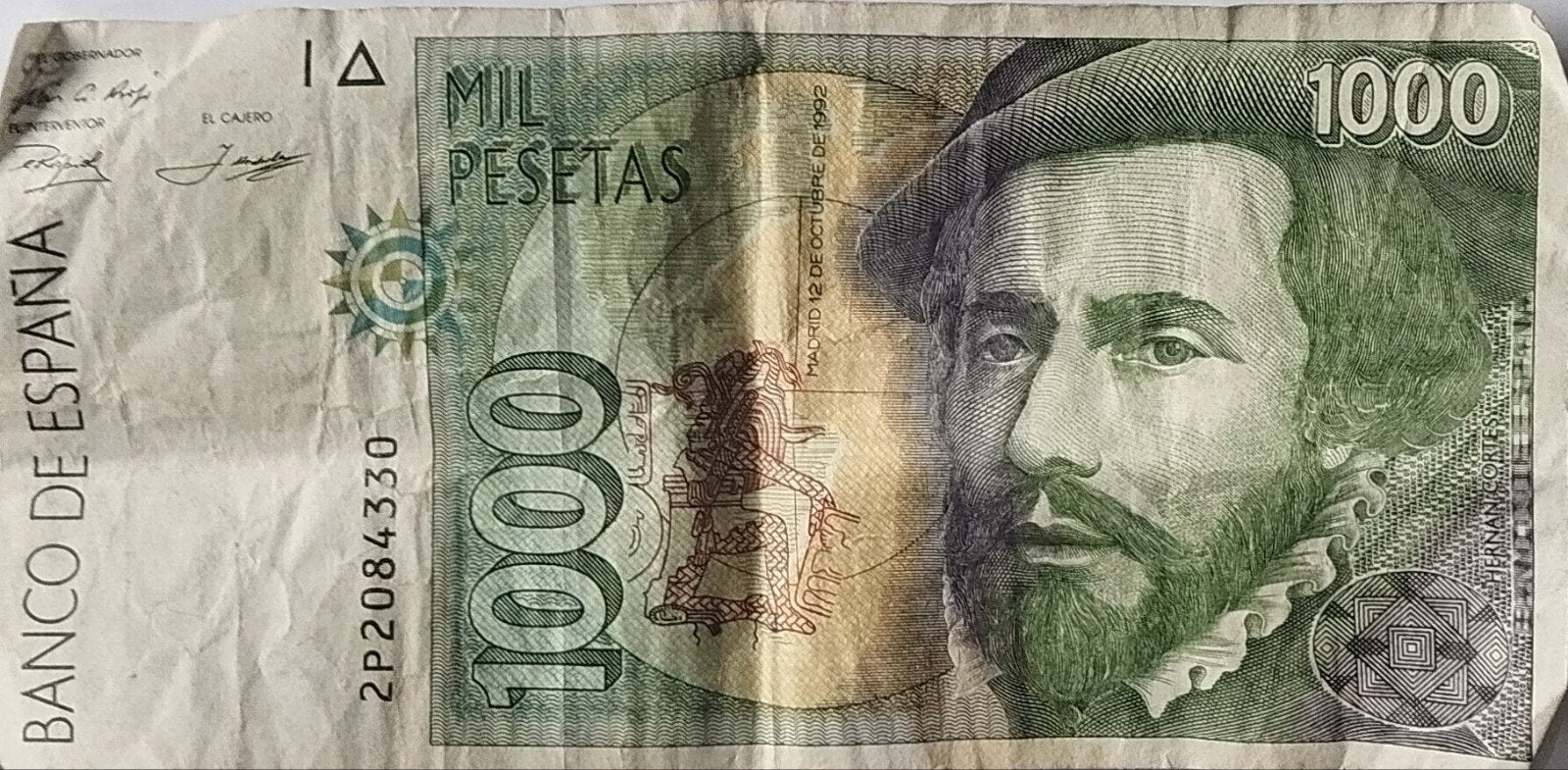 1000 pesetas Espagne, Enlèvement ou Envoi