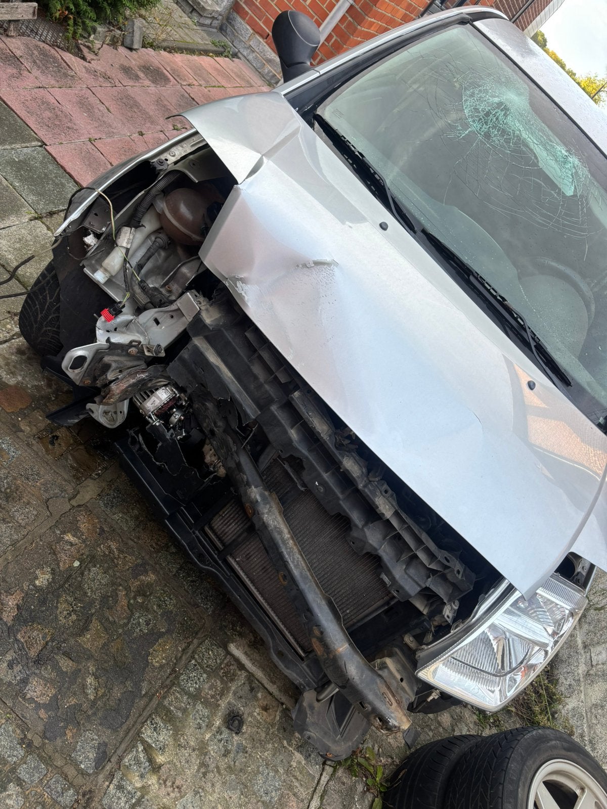 c2 accidentée, Enlèvement, Citroën