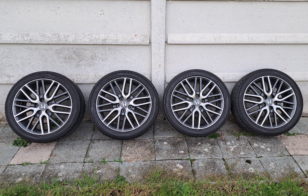 18inch velgen met banden , 5x114.3, Autos : Pièces & Accessoires, Pneus & Jantes, Pneus et Jantes, Véhicule de tourisme, Pneus été