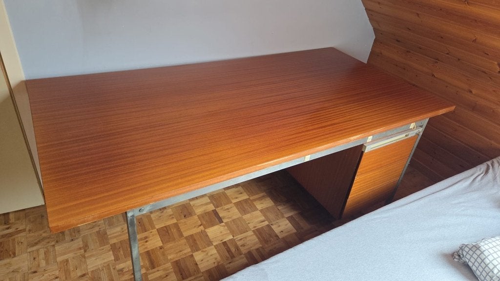 Vintage Bureau / werktafel  - Bieden vanaf 100€, Ophalen, Overige typen, Gebruikt, Hout